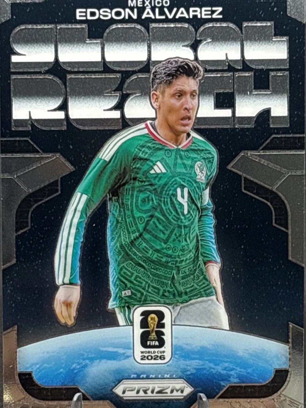 Panini Edson Álvarez Global Reach Mexico Soccer Trading Card